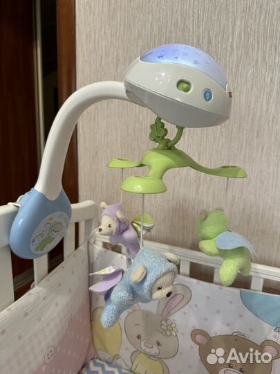 Мобиль на кроватку fisher price