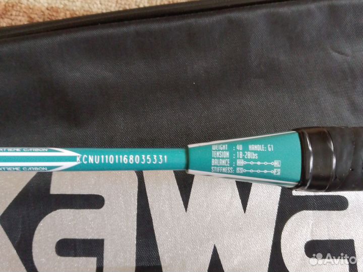 Ракетка для бадминтона kawasaki