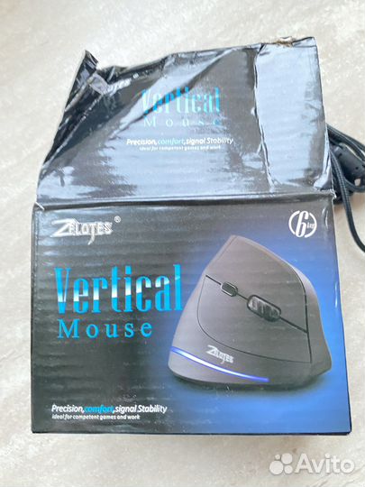Вертикальная мышь проводная