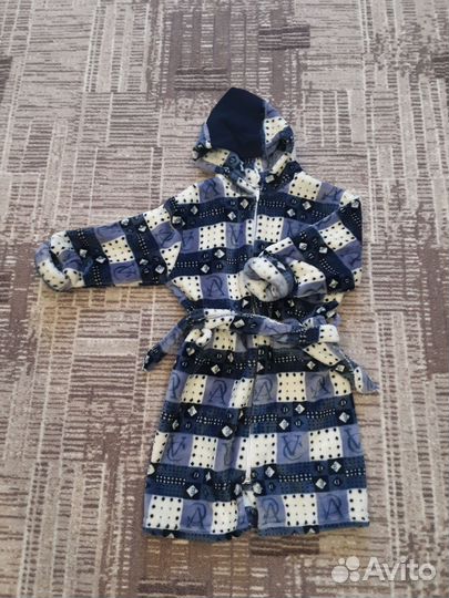 Халат для бассейна детский