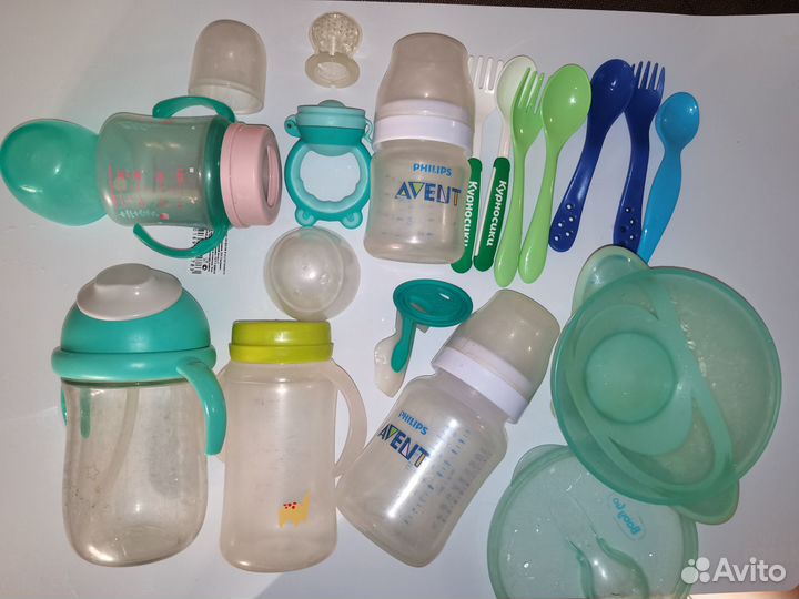 Бутылочки разные