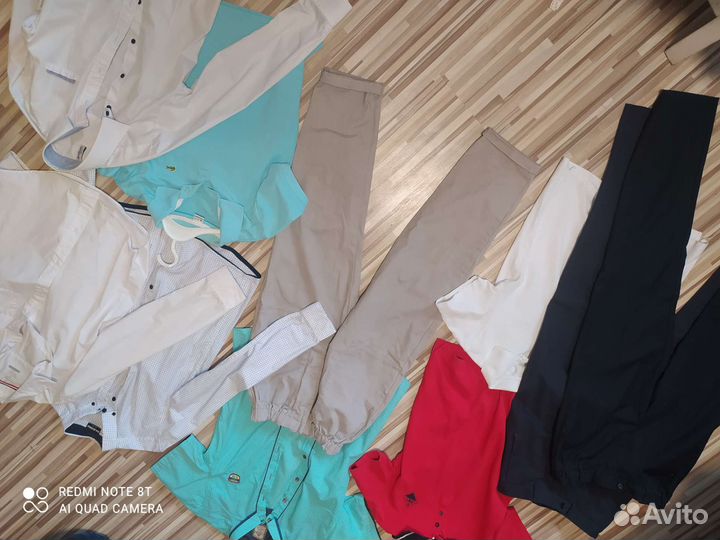 Большой пакет одежды для мальчика р-р 160