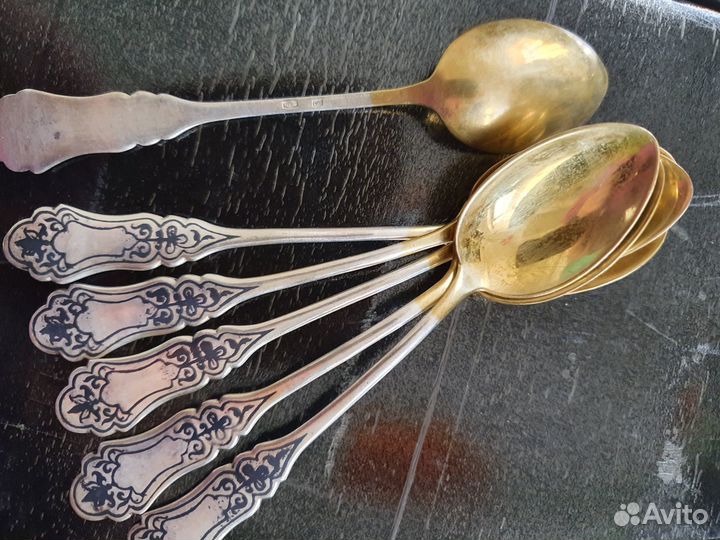 Серебряные ложки, антиквариат