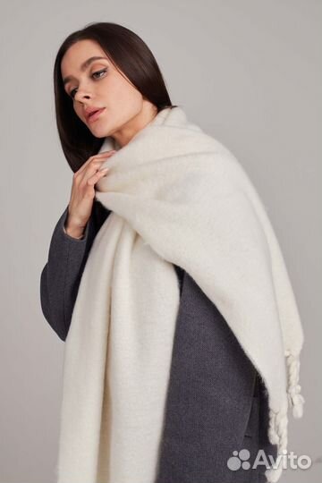 Женский теплый платок