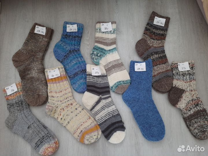 Носки вязаные ручной работы