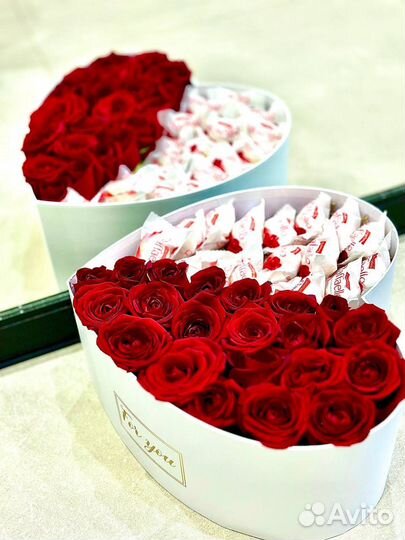 Сладкий подарок бокс на 14 февраля/ день рождение