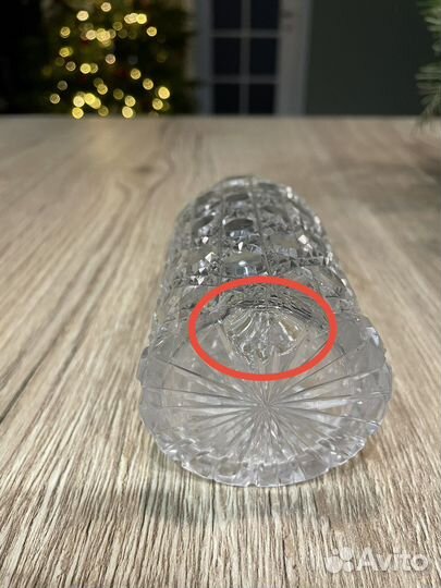 Хрусталь. Старинный хрустальный предмет для кухни