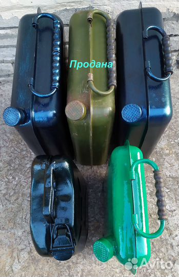 Канистры военные 23, 8 и 10 литров. СССР