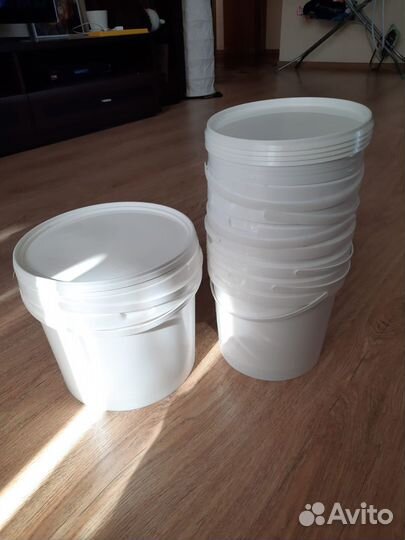 Ведерки пищевые хозяйственные