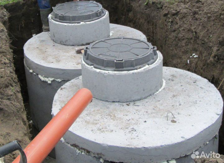 Бетонные Кольца септик