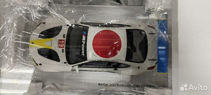 BMW m6 Art Car 1:18 kyosho