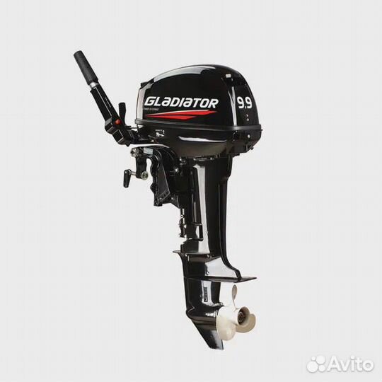 Мотор Gladiator 9.9 + Лодка нднд Gladiator E380S