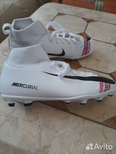 Бутсы Nike mercurial, размер 6