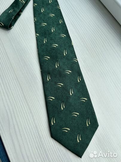 Cartier галстук мужской шелк оригинал Италия