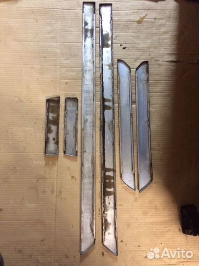 Газ 21 молдинги дверей комплект 3- серии