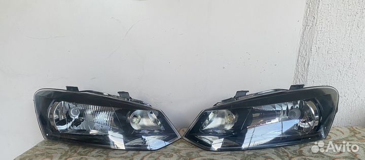 Фары на volkswagen polo