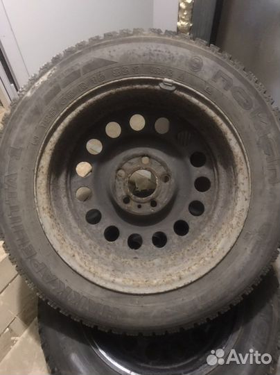 Колеса Зимние Форд Вольво r15 5*108