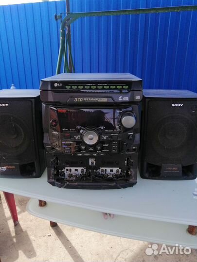 Музыкальный центр lg с караоке