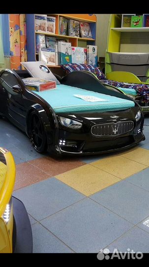 Детская кровать машина арт 09