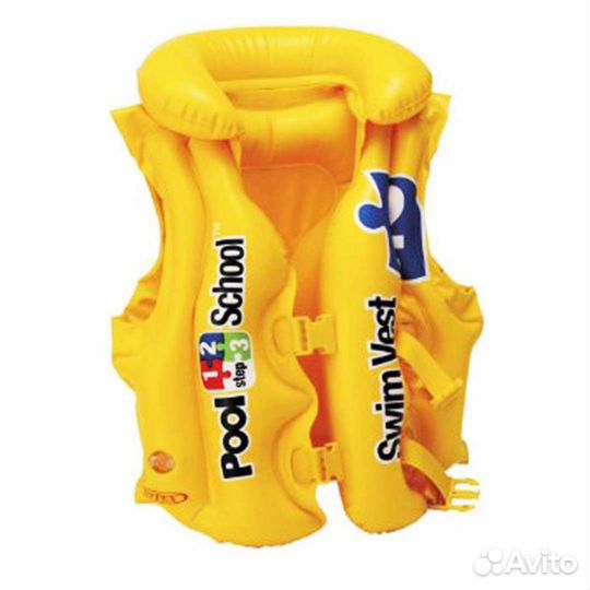 Жилеты, круги, нарукавники, маски ласты