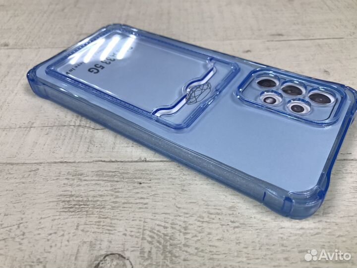 Силиконовый чехол Samsung Galaxy A33 с картой