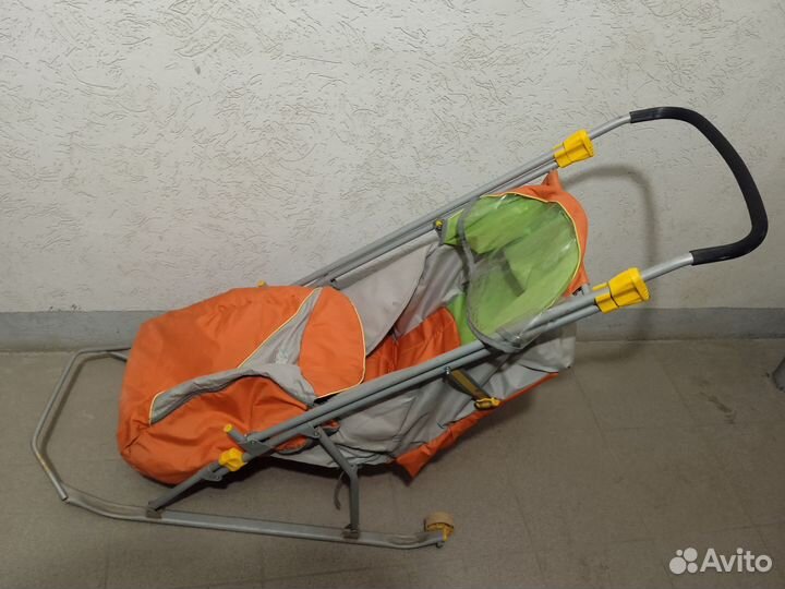 Детские санки коляска бу