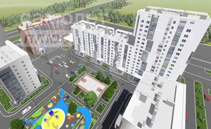 Квартира-студия, 35,5 м², 13/25 эт.