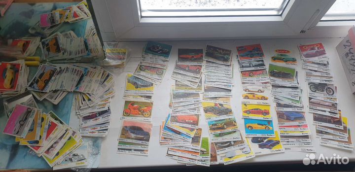 Вкладыши от жвачки турбо