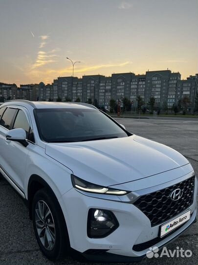 Hyundai Santa Fe 2.0 AT, 2020, 77 000 км