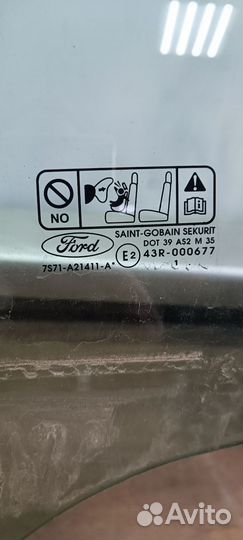 Стекло двери переднее левое ford mondeo 4