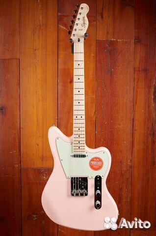 Squier Paranormal Offset Telecaster MN Shell Pink