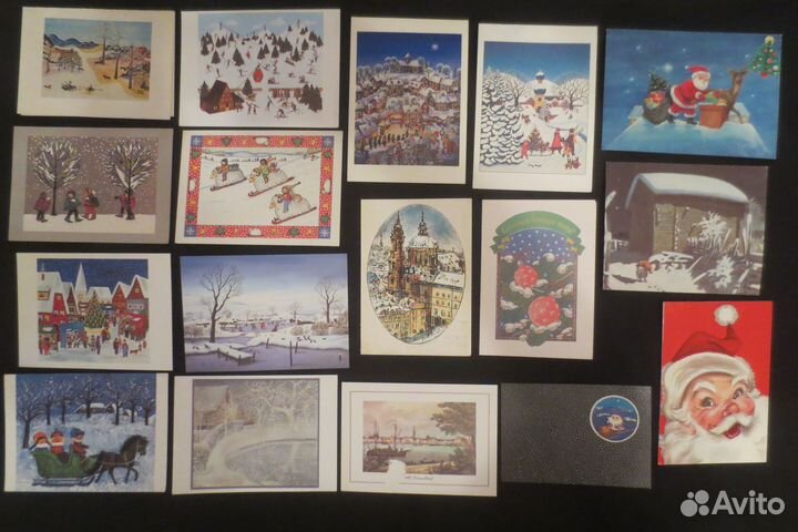 Открытки С новым годом Зарубежные