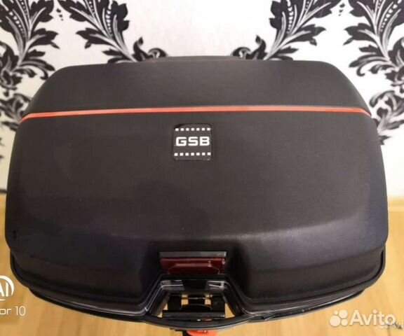 Кофр GSB на мотоцикл под 2 шлема