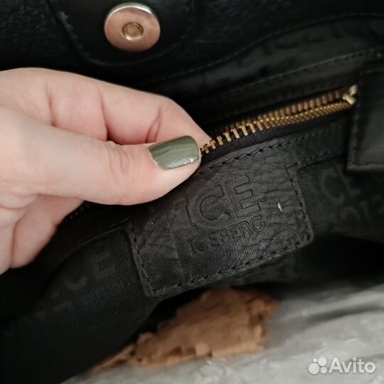 Iceberg дорогая красивая сумка шоппер