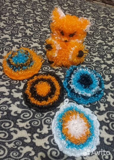 Вязаные мочалки