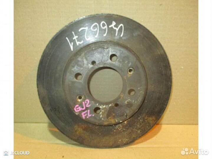 Тормозной диск на honda airwave GJ2 L15A