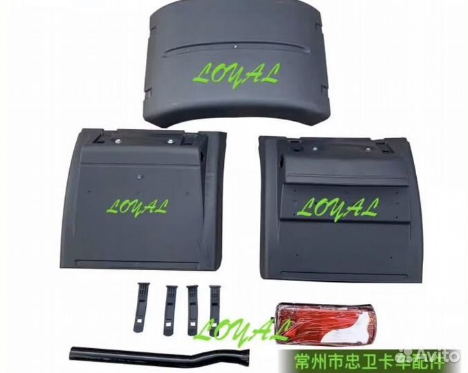 Подкрылки задние volvo