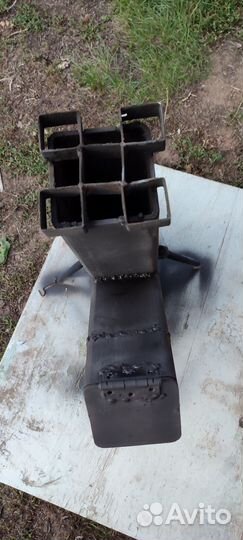 Походная печь ракета