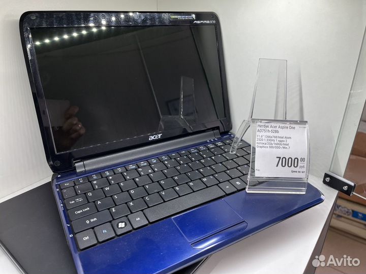 Нетбук Acer Aspire One A0751h-52Bb