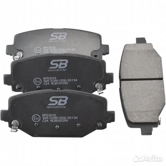 Тормозные колодки BP53005* SB nagamochi (импорт