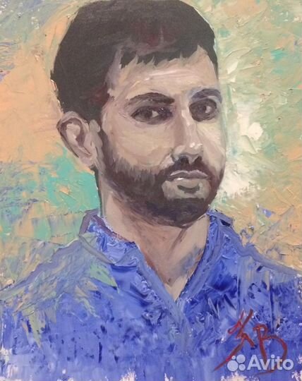 Картина маслом портрет