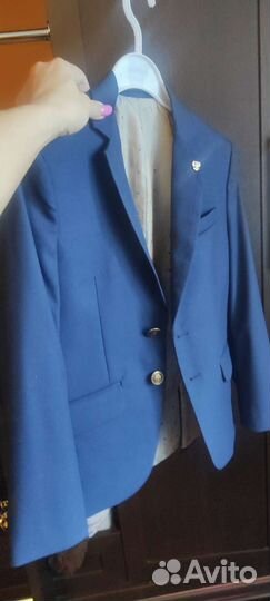 Пиджак для мальчика 140