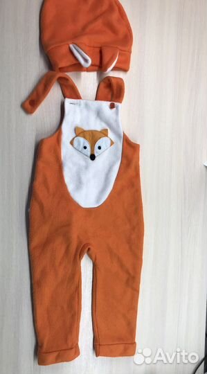 Костюм лисички новогодний рост 86см