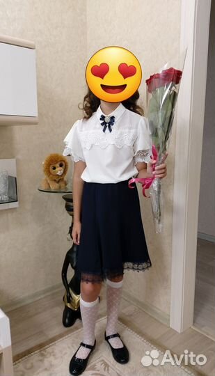 Школьная блузка 158