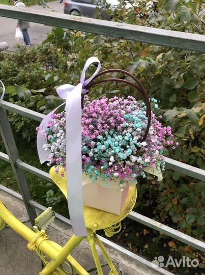 Сумочка с гипсофилой