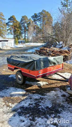 Прицеп кмз 8119 с палаткой