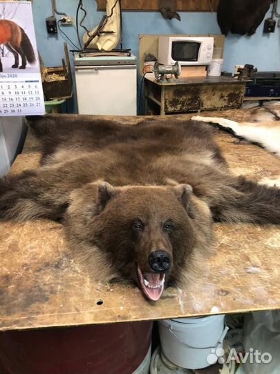 Шкура медведя имитация