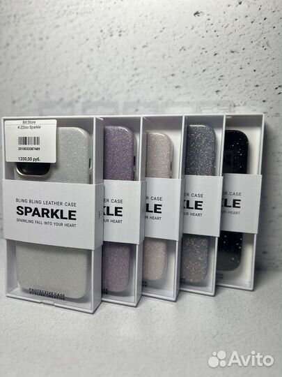 Чехол sparkle для iPhone