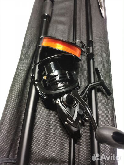 Комплекты для ловли карпа удочка + катушка + леска