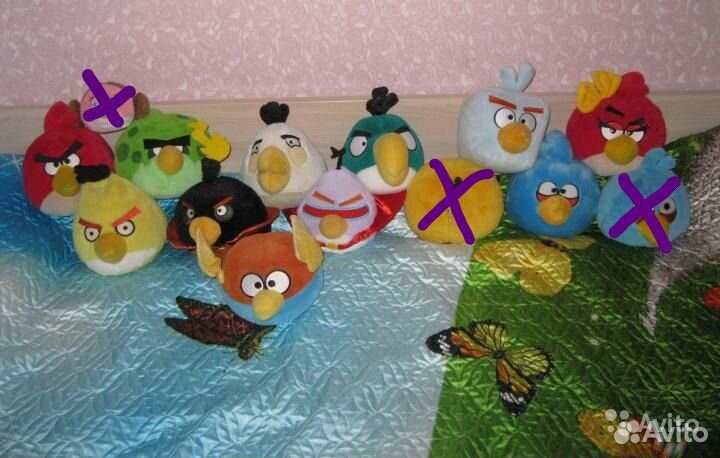 Angry Birds мягкие игрушки